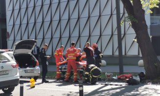 ACCIDENT rutier grav lângă Cluj Arena! Bărbat, transportat la spital