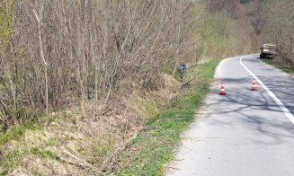 Reparații pe un nou drum județean din Cluj. Tișe: „Sunt lucrări importante”