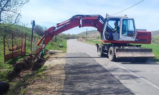 Lucrări de întreținere la Gârbău