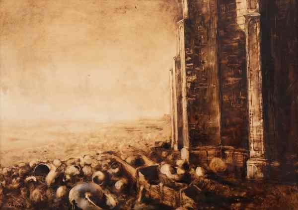 Trei lucrări de Adrian Ghenie, vândute la licitație. Cât au costat tablourile absolventului de la Cluj