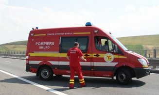 Accident în Cluj: pasageră rănită într-o coliziune cu trei mașini
