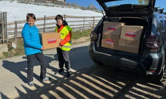 Bucurie pe crestele Apusenilor: Zeci de familii au primit daruri de Paște de la voluntarii CERT Transilvania