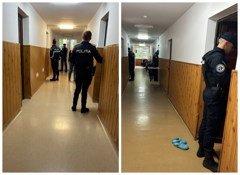 Razie la căminele din Cluj-Napoca: peste 2.700 de studenți legitimați în câteva ore. Tânăr, prins cu droguri în cameră
