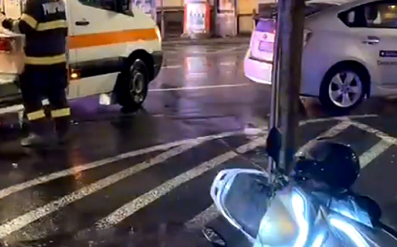 ACCIDENT grav cu victimă în centrul Clujului / A intervenit descarcerarea