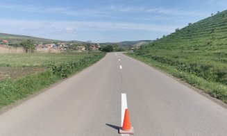 Marcaje rutiere pe încă 7 drumuri județene din Cluj! S-au trasat peste 145 de km