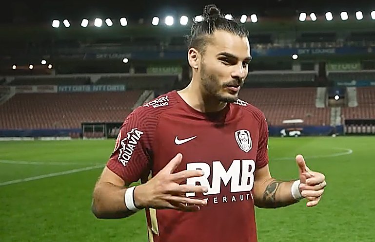 Eroul lui CFR Cluj din meciul cu Sepsi: GOL marcat în ultima secundă a partidei / "Am inima plină!"