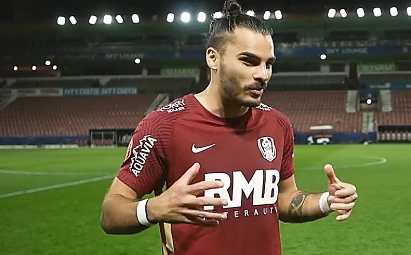 Eroul lui CFR Cluj din meciul cu Sepsi: GOL marcat în ultima secundă a partidei / "Am inima plină!"