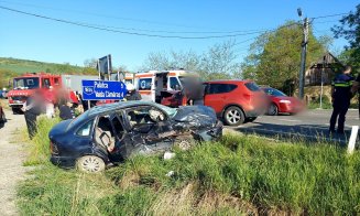 Descarcerarea, la un ACCIDENT grav din judeţul Cluj / O victimă, în comă, cu multiple traumatisme