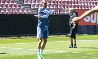 Dan Petrescu i-a aliniat şi i-a pus la treabă pe CFR-işti de Ziua Muncii / "De 1 Mai, sărbătorim prin muncă"