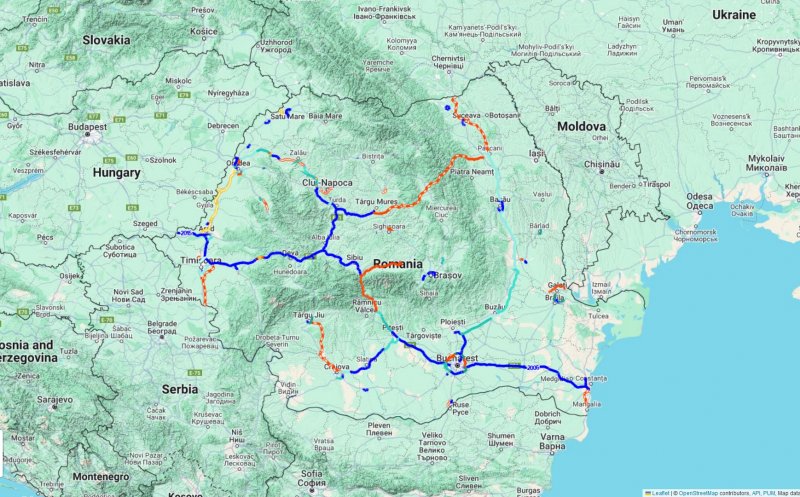 Când vor fi date în folosință loturile în lucru de pe Autostrada Transilvania