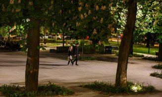 Cluj-Napoca: Parada castanilor înfloriți în Piața Ștefan Cel Mare