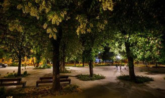 Cluj-Napoca: Parada castanilor înfloriți în Piața Ștefan Cel Mare