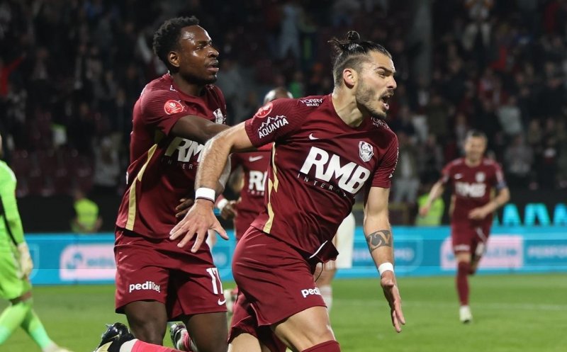 Doi jucători de la CFR Cluj incluși în echipa ideală a etapei din Superligă
