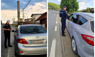 Șofer străin depistat mort de beat pe un drum din Cluj. Ce au mai descoperit polițiștii