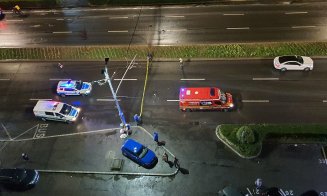 ACCIDENT pe strada Aurel Vlaicu din Cluj-Napoca / Victimă întinsă pe carosabil