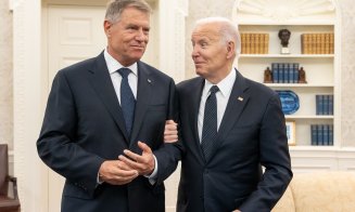 Klaus Iohannis, în Biroul Oval de la Casa Albă. Pentru ce i-a mulţumit preşedintele SUA