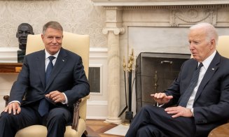 Klaus Iohannis, în Biroul Oval de la Casa Albă. Pentru ce i-a mulţumit preşedintele SUA