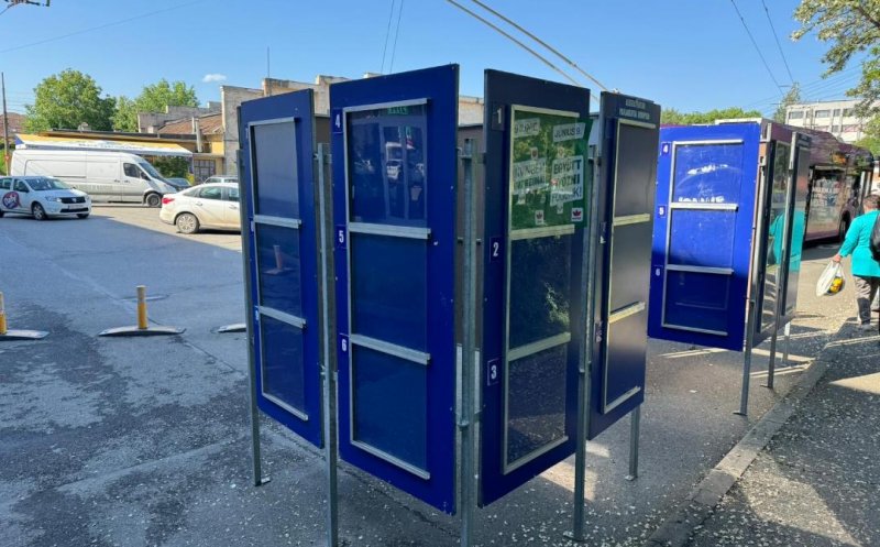 Campania electorală, la Cluj-Napoca: 10 locuri de afișaj în oraș
