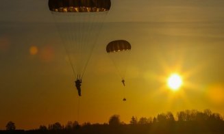 Desant aerian cu mii de parașutiști în județul Cluj: SWIFT RESPONSE 24