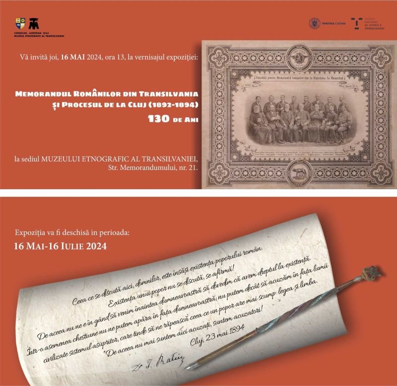 Lecție de istorie | Memorandul românilor din Transilvania și procesul de la Cluj, rememorate la Muzeul Etnografic