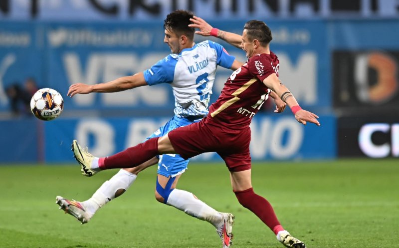 CFR Cluj și CS U Craiova, luptă strânsă pentru locul secund. Care sunt criteriile de departajare la egalitate de puncte