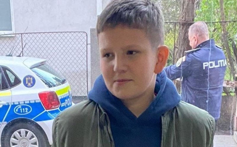 Minorul de 13 ani dispărut din Cluj-Napoca a fost găsit în siguranță