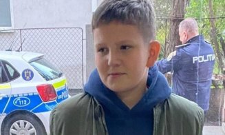 Minorul de 13 ani dispărut din Cluj-Napoca a fost găsit în siguranță