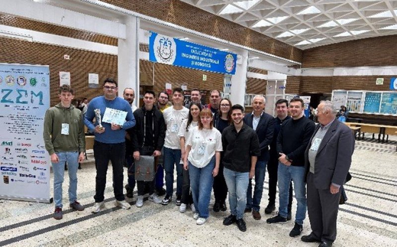 Premii importante câştigate de studenţii UTCN la Olimpiada Naţională de Mecatronică