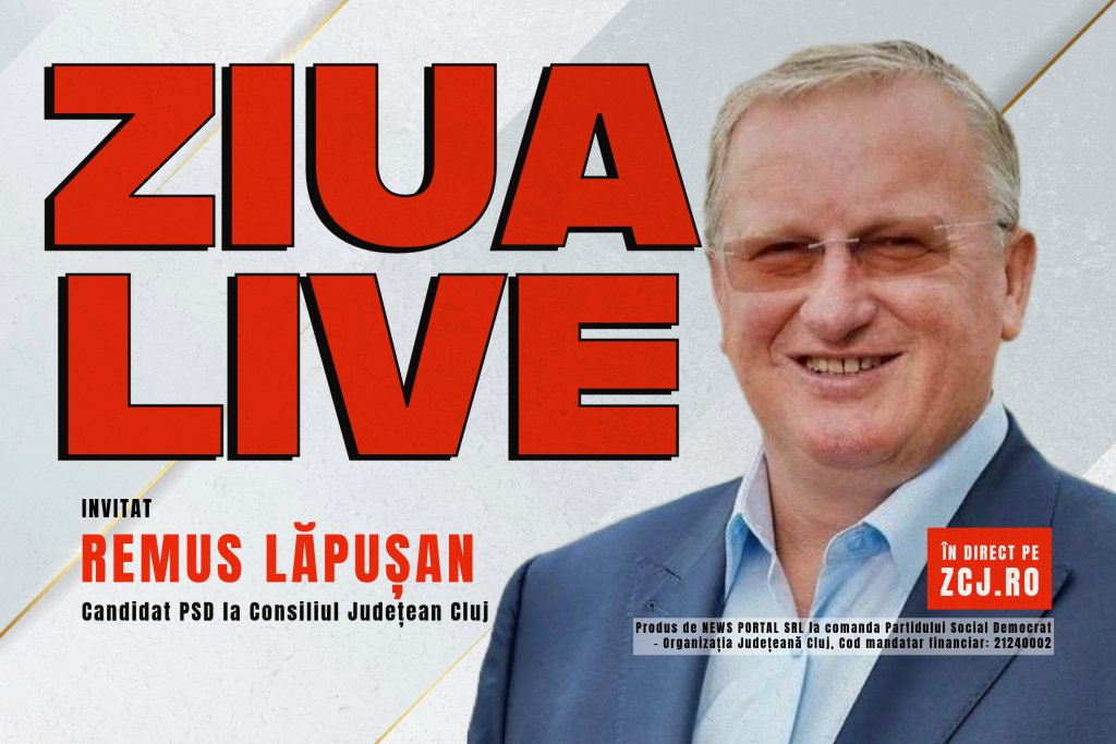 Remus Lăpușan, invitat la ZIUA LIVE
