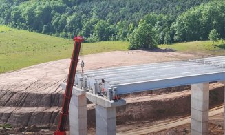 IMAGINI noi cu mobilizarea muncitorilor UMB pe Autostrada Transilvania / La Zimbor - Poarta Sălajului s-a lucrat în weekend