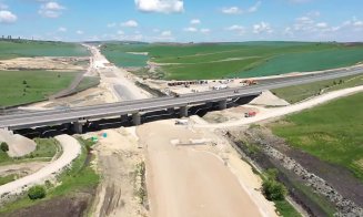 Stadiul lucrărilor la Drumul Expres din Cluj, legătura A3 - DN1 - Tureni / Peste 280 de muncitori mobilizați