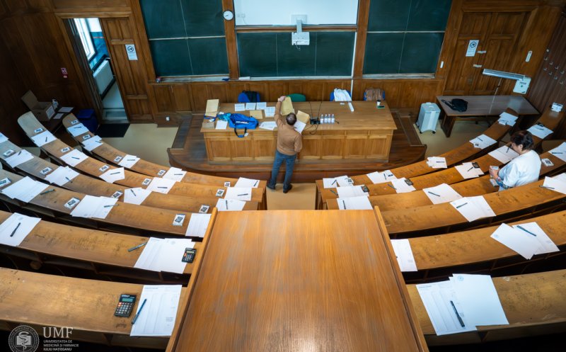 Peste 1.400 de candidați la simularea admiterii la UMF Cluj. Specializările la care s-au luat cele mai mari note