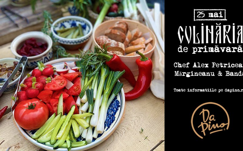 DA PINO: CULINĂRIA DE PRIMĂVARĂ, 25 MAI 2024 / Un omagiu adus de Da Pino tradițiilor gastronomice și muzicale românești