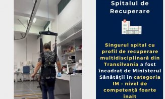 Spitalul de Recuperare din Cluj, parte din elita spitalelor publice din România. A fost încadrat în categoria IM – nivel de competență foarte înalt