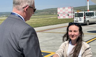 O tânără medic, pasagerul 1 milion la Aeroportul Cluj în 2024. Ce premiu a primit. David Ciceo: Vom avea cele mai mari spații din zonele Schengen/Non 