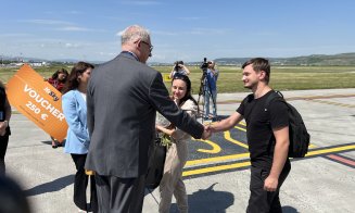 O tânără medic, pasagerul 1 milion la Aeroportul Cluj în 2024. Ce premiu a primit. David Ciceo: Vom avea cele mai mari spații din zonele Schengen/Non 