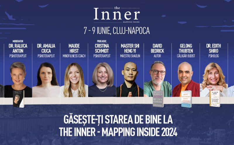 Mai sunt două săptămâni până la The Inner - Mapping Inside. LISTA speakerilor invitați