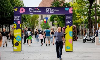 Joaca continuă și azi la Cluj-Napoca în cadrul Urban Playfield. Boc: „Se dovedește iar și iar că sportul este la el acasă aici”