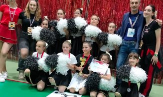 Majoretele de la Clubul sportiv UMF Magic şi Madness, campioane europene în Cehia la 3 categorii