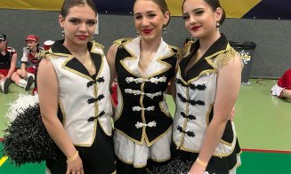 Majoretele de la Clubul sportiv UMF Magic şi Madness, campioane europene în Cehia la 3 categorii