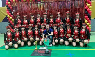 Majoretele de la Clubul sportiv UMF Magic şi Madness, campioane europene în Cehia la 3 categorii