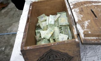 Hoțul care a sustras banii din "cutia milei" a unei biserici din Gherla, a fost arestat