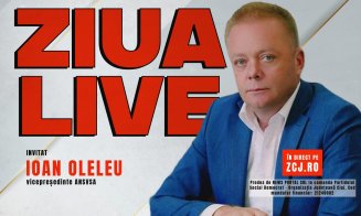 Vicepreședintele ANSVSA, Ioan Oleleu, vine la ZIUA LIVE