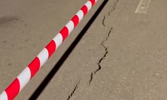 Se verifică şi reţeaua de utilităţi pe strada Nicolae Moldoveanu care a luat-o la vale