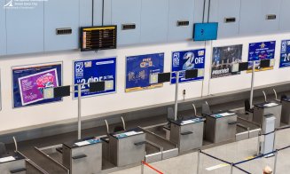 Spaţii publicitare cu închiriere imediată, la Aeroportul Cluj: "Zilnic, peste 9.000 de pasageri sunt cu ochii pe afacerea ta!"
