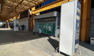 Spaţii publicitare cu închiriere imediată, la Aeroportul Cluj: "Zilnic, peste 9.000 de pasageri sunt cu ochii pe afacerea ta!"