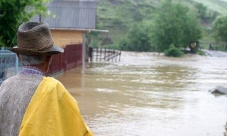 ATENȚIONARE hidrologică la Cluj! COD GALBEN de torenți, viituri rapide și posibile inundații