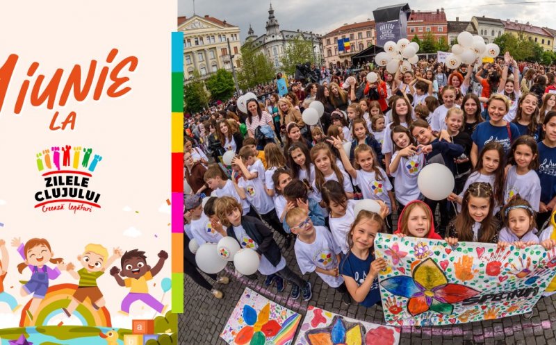 Zilele Clujului 2024. Ce poți face sâmbătă, 1 iunie!