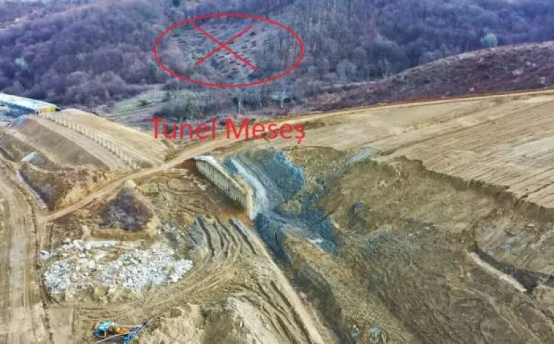Încă o amânare pe A3. CNAIR a prelungit din nou evaluarea ofertelor pentru lotul cu tunelul Meseș al Autostrăzii Transilvania