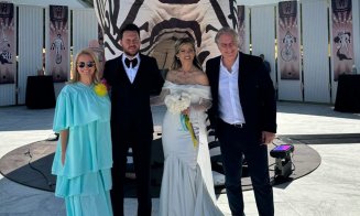 Vedetă PRO TV și manager Untold, nuntă la Cluj. Cabral a fost naș, Andreea Esca printre invitați